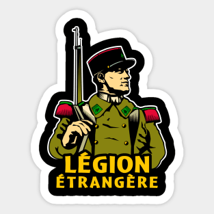 Legion Etrangere Foreign Legion Sticker